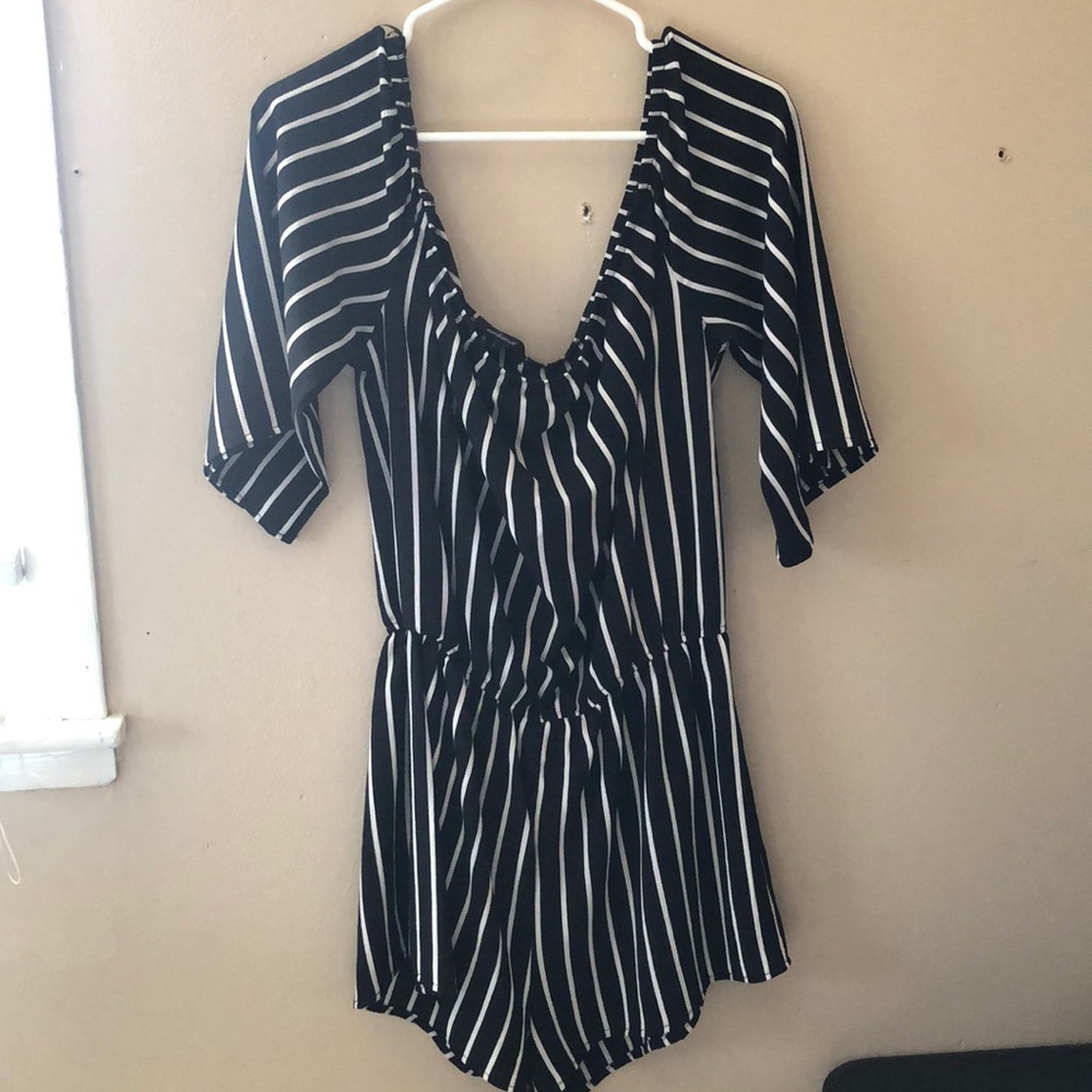 Striped One piece